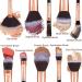 10Pcs Marble Makeup Brush Set for Foundation, Powder, Blush, Eyeshadow - Blending Brushes Kit - Buy Online on GoSupps.com
