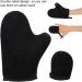 Tanningfor Totally Even Self Tanning Lotion Apply Solid & Comfortable Double Sided Design Thumb Area for Slip Protection Suitable and Other Lotions (Black) - Buy Online on GoSupps.com