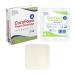 Dynarex CuraFoam Foam Dressings, Non-Bordered, Sterile, Provides Cushioned and Moist Wound Care, Used for Medium to Heavy Exuding Wounds, 4" x 4.25", 1 Box of 10 CuraFoam Dressings 4 X 4.25 Inch/10 Count 1