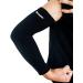 Senston Arm Support Sleeve - Compression for Tendonitis and Arthritis - Unisex Sports Brace for Breathy Comfort - Black - Buy Online on GoSupps.com