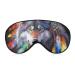 Sleep Eye Masks Indian Wolf Sleep Eye Mask & Blindfold with Elastic Strap/Headband for Women Men Sleep Travel Nap