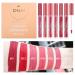 6Pcs Matte Liquid Lipstick Set - Long Lasting Waterproof Dark Red Lip Stain Makeup Kit for Women - Buy Online on GoSupps.com