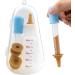 Kitten Feeding Bottles - Clear Scale Kitten Milk Bottle Milk Feeder Kitten Puppy Feeding Bottles for Nursing Small Animals Feeder with Replacement Nipples Kisronda Yellow Pacifier + Blue - Buy Online on GoSupps.com