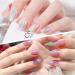 6 Colors Chrome Mermaid Neon Nail Powder for DIY Nail Art - Shiny Magic Mirror Effect Holographic Glitter Pigment - Metallic+Neon - Buy Online on GoSupps.com
