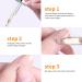 Nail Cuticle Oil for Nail Care - Peach Cuticle Oil with Organic Vitamin E & B Cuticle Oil for Nails Nail Oil Soothe Moisturize with Dropper Design to Prevent Nail Cracking and Dry - Buy Online on GoSupps.com