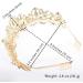 Didder Crystal Princess Crown Wedding Tiara - Gold for Women - Buy Online on GoSupps.com