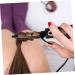 VINTORKY 1 Set Curling Iron Hair Curler Electric Curlers Hairdressing Tool Portable Heating Curler Abs Black - Buy Online on GoSupps.com
