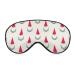 Christmas Gnomes Sleep Mask Eye Cover for Sleeping Blindfold with Adjustable Strap Blocks Light Night Travel Nap for Men Women