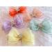 FEIFEI'S BOW Princess Chiffon Diamond Crown Unicorn Hair Clip - Purple with crown - Buy Online on GoSupps.com