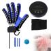 DZKJ Robot Hand Glove Hemiplegia Finger Rehabilitation Trainer Robot Gloves for Stroke Hemiplegia Hand Dysfunction Patient for Long Term Relief Finger Cramps Hand Stiffness Left XL