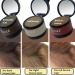 KARLOR Hair Root Powder Hairline Powder Hair Concealer Natural Hair Thickening Hair Make-Up Invisible Hair Thickening for Women and Men (Dark Brown) - Buy Online on GoSupps.com