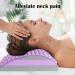 Align Neck and Back Extensor Neubleben - 2 in 1 Back Massage Device & Neck Stretcher for Pain Relief - Back Trainer & Stretch Device in Violet - Buy Online on GoSupps.com