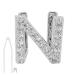 Verdant touch hip hop tooth decoration hip hop tooth halloween decoration accessories silver upper capital -shaped teeth brace for hip hop hollow design