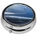 Aircraft Fighter Jets Round Pill Box | 3 Compartment Portable Travel Medicine Organizer | Mini Decorative Pocket Purse - Buy Online on GoSupps.com