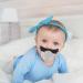 Zjchao Baby Schnuller - Safe Nighttime Pacifier with Funny Beard Design for Newborns - International Shipping Available - Buy Online on GoSupps.com
