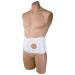OTC Ostomy Abdominal Binder Stoma Support Hernia Colostomy 6" Belt 3" Opening Pad Large 6" Belt 3" Opening Pad Large