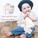 Zocita Baby Security Blanket - Soft Plush Teething Toy with Teether and Bell (Rabbit) - Buy Online on GoSupps.com
