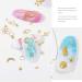 Mezerdoo 1 Pack Gold Hollow 3D Nail Art Decorations Mix Metal Frame Nail Rivets Shiny Charm Strass Manicure Accessories Star Moon Studs Nail Jewelry (MDSP-07) - Buy Online on GoSupps.com