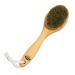 Body Brush  Short Handle 9 inches  Horse Hair  Japanese Hinoki Tree Wooden Handle