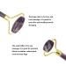Buy Mookaitedecor Amethyst Roller & Rose Quartz Gua Sha Set | Anti-Aging Face Massager for Wrinkles | Best Purple & Pink Beauty Tool - Buy Online on GoSupps.com