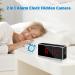 kelucimy Hidden Spy Camera Alarm Clock with Stronger Night Vision 4K Wireless WiFi - Black - Buy Online on GoSupps.com