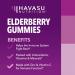 Family Elderberry Gummies with Zinc and Vitamin C Herbal Supplements Ingredient for Potent Antioxidant Support Immune Defense (Adult and Kids) - Buy Online on GoSupps.com