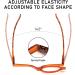 MMOWW Makeup Reading Glasses - Orange 2.5x Magnifying Makeup Glasses for Women - Buy Online on GoSupps.com