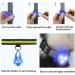 Laroo Safety LED Light Band for Dogs & Cats | Waterproof Easy-Attach Flashing Light for Collars & Dishes - Bright Outdoor Sports Gear - Buy Online on GoSupps.com