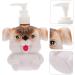 Ipetboom 1pc Puppy Lotion Bottle Lotion Container Animal Soap Dispenser Versatile Sub Container Sub Bottle Lovely Pressing Bottle Liquid Soap Mini Melamine Makeup White Travel 15.5X11X7CM White - Buy Online on GoSupps.com