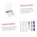 Ipetboom 1 Set Nail Polisher Nail Art Accessories Nail Grinders Diamond Tipped Drill Bit Cleaning Kits Rotary Polishing File Acrylic Gel Remover Corundum Nail Drill Tungsten Steel - Buy Online on GoSupps.com