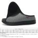 ZHENSI Diabetic Slippers for Women | Extra Wide Adjustable Sandals for Swollen Feet | Non-Slip & Breathable | Grey - Size 6.5 - Buy Online on GoSupps.com