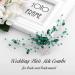 IYOU Princess Green Crystal Hair Comb - Bridal Wedding Headpiece for Girls & Women - Silver Accessories - Buy Online on GoSupps.com