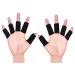 ONTYZZ 10Pcs Finger Protector Sleeve Elastic Compression Finger Protector Sports Protective Gear Braces Band Wraps Finger Sleeve Support Basketball Sports Aid Arthritis