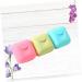 Ciieeo 3pcs Box Soap Holder Soap Box Handmade Soap As Shown 7cm*7cm*4cm - Buy Online on GoSupps.com
