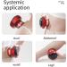 Electric Cupping Set with 12 Modes for Neck, Shoulder, and Back Massage - Red - Buy Online on GoSupps.com