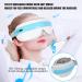 Famkit Eye Massage Device - Heated Therapy Intelligent Vibrating Eye Massager for Improved Blood Circulation & Sleep Quality - Blue - Buy Online on GoSupps.com