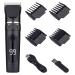Hair Clippers Professional Cordless Electric Hair Clippers For Men(Black)