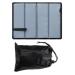 Outdoor Seat mat/foldable seat cushion/thermal seat cushion with carrying bag waterproof sortable seat pad thermal seat pad mat garden stadium hunting camping cushion protection against cold wetness gray + storage bag