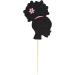 Arthsdite 1Pc Happy Birthday African Girl Cake Topper Girl Birthday Cake Pick Decorations for Wedding Engagement Baby Shower Girls Birthday Theme Party Cake Decorations Black - Buy Online on GoSupps.com