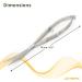 VORESTIC 16cm Curved Spring Scissors for Aquarium & Terrarium Plants - Aquascaping Tools - Buy Online on GoSupps.com