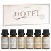 Hotel Fragrance Oils Set ARVIDSSON Premium Essential Oils for Candle Making Luxury Hotel Scented Oil for Diffuser Luxury Night Jasmine & Mint White Tea Citrus Bliss Hotel Lobby My Way