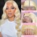 613 Blonde Human Hair Lace Front Wig 20 Inch - Brazilian Virgin Body Wave, 180% Density, HD Lace Frontal, Pre Plucked with Baby Hair - Buy Online on GoSupps.com