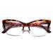 Bevi Blue Light Blocking Reading Glasses with Spring Hinges Magnifying Anti Eye Strain Glasses For Men & Women Tortoise Shell 1.5 x