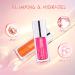 ZARICS 2 PCS Plumping Lip Oil Set - Hydrating Lip Gloss Tinted Balm for Lasting Nourishment and Glittery Shine in Pink and Cherry - Buy Online on GoSupps.com