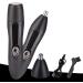 Electric Nose and Ear Hair Trimmer - Stainless Steel Blades USB Rechargeable Mute Motor Easy to Clean | Best Facial Hair Trimmer (Black - Buy Online on GoSupps.com