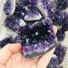 1pc 40g-55g Purple Feng Shui Natural Amethyst Crystal Quartz Drusy Geode Cluster Stone Decoration Ornament Feng Shui Decoration Raw Stones and Minerals Full of Texture - Buy Online on GoSupps.com