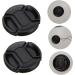 Milisten 4 Pcs Camera Lens Cover 62mm Lens Cap Lens Hood Cap Front Lens Replacement Cover Universal Lens Cap Centre Pinch Lens Cover Camera Lens Lid Hood Cover Splash Proof Plastic Black 6.2X6.2CM - Buy Online on GoSupps.com