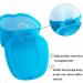 Dental Case Denture Box with Flushable Basket Solid Orthodontic Retainer Case Denture Bath Case Dentures Container with Basket Denture Holder for Home & Travel Use Retainer Cleaning - Light Blue - Buy Online on GoSupps.com