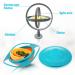 Baby Universal Gyro Bowl - Non-Spill Rotating 360 Degrees Magic Bowl for Toddlers (Green) - Buy Online on GoSupps.com