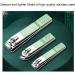 Nail Scissors Nail Clippers and Beauty Tool Portable Set for Home Workplace Outdoor Travel Gift Giving Beauty Salon Toenail Clippers Green - Buy Online on GoSupps.com